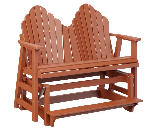 Berlin Gardens Cozi-Back Double Counter Glider with Allochrome Brackets