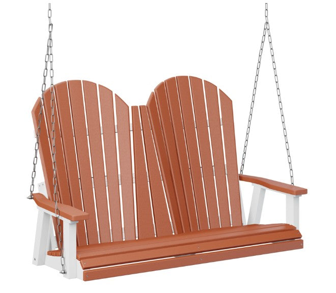 Berlin Gardens Comfo-Back Double Swing (Zinc Chains)