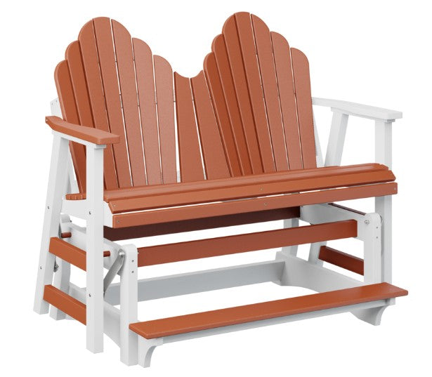 Berlin Gardens Cozi-Back Double Counter Glider with Allochrome Brackets