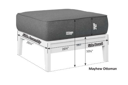 Berlin Gardens Mayhew Ottoman