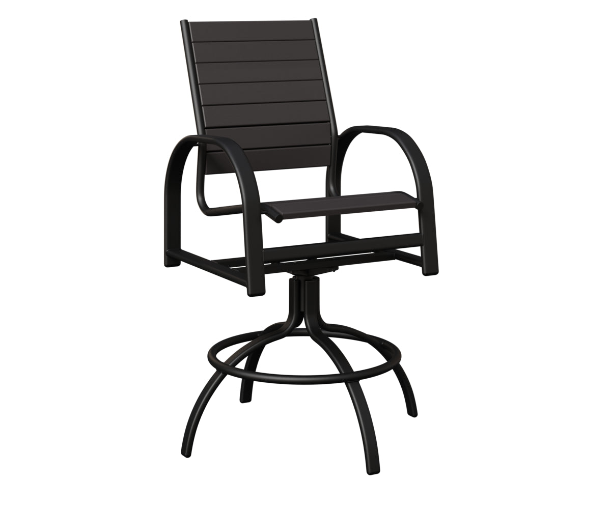 Berlin Gardens Murphy Poly Swivel Bar Chair