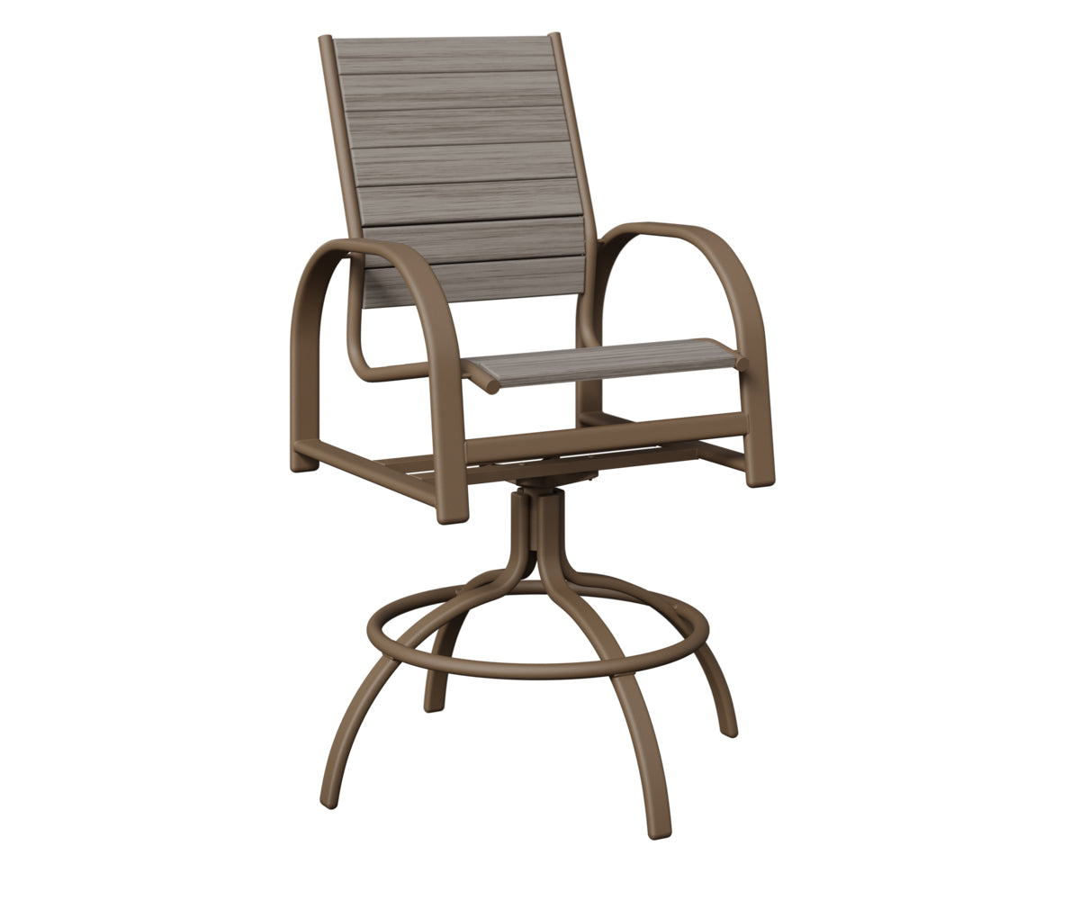 Berlin Gardens Murphy Poly Swivel Bar Chair