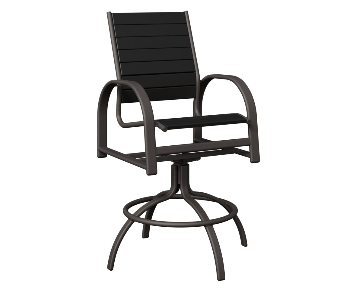 Berlin Gardens Murphy Poly Swivel Bar Chair