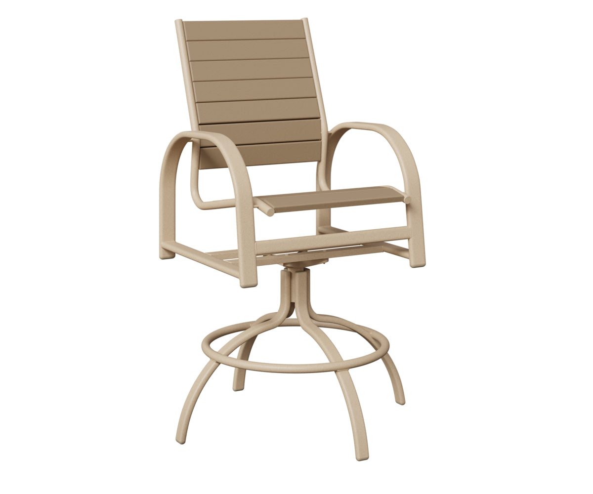 Berlin Gardens Murphy Poly Swivel Bar Chair