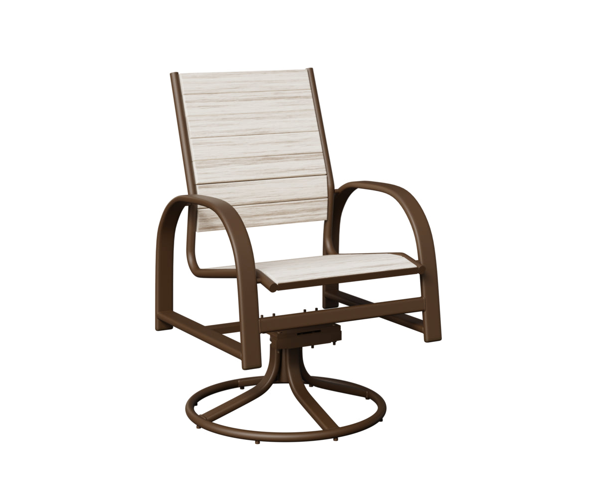 Berlin Gardens Murphy Poly Swivel Rocker Dining Chair