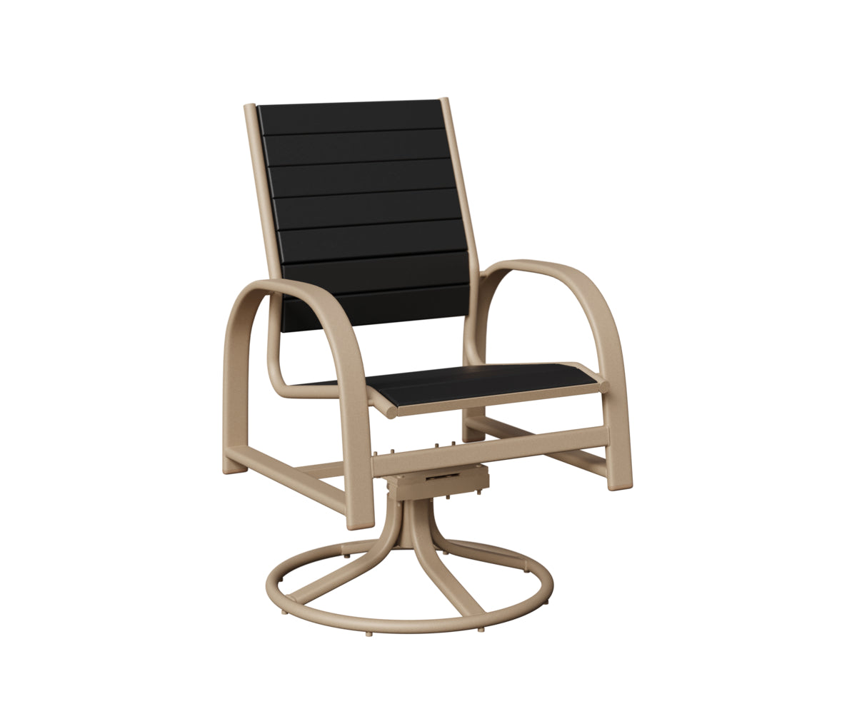 Berlin Gardens Murphy Poly Swivel Rocker Dining Chair