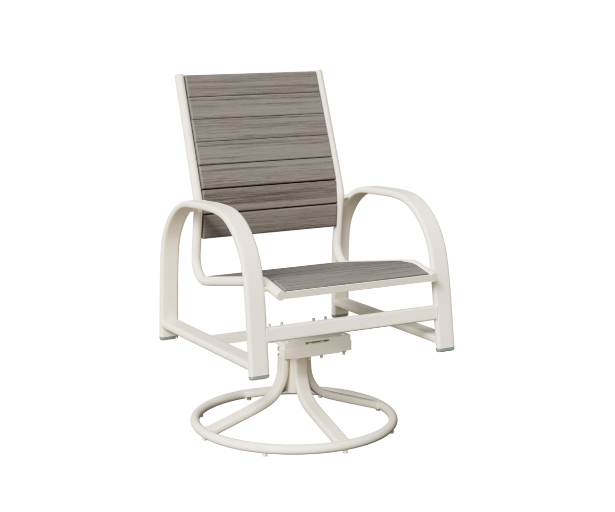 Berlin Gardens Murphy Poly Swivel Rocker Dining Chair