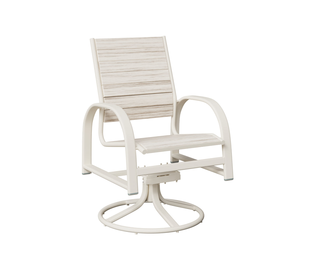 Berlin Gardens Murphy Poly Swivel Rocker Dining Chair