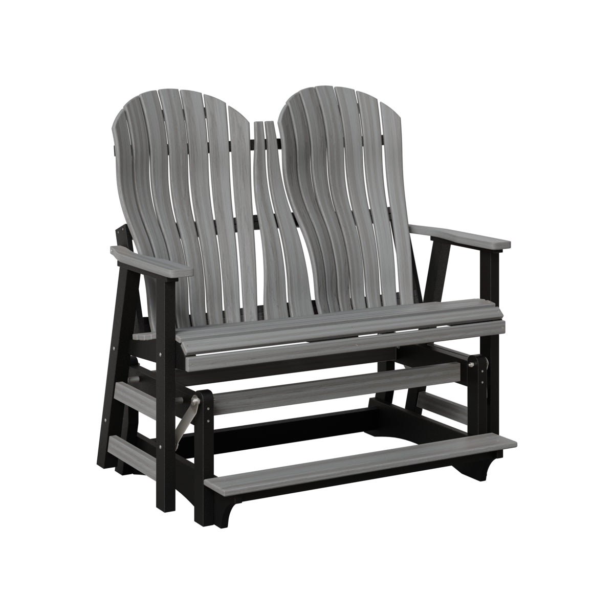 Berlin Gardens Contour Double Counter Glider with Allochrome Brackets