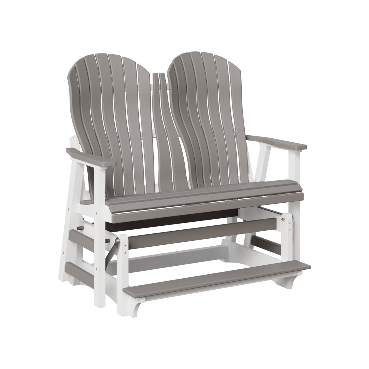 Berlin Gardens Contour Double Counter Glider with Allochrome Brackets