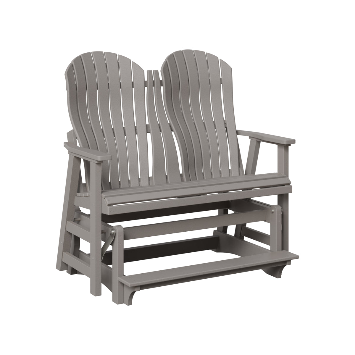 Berlin Gardens Contour Double Counter Glider with Allochrome Brackets