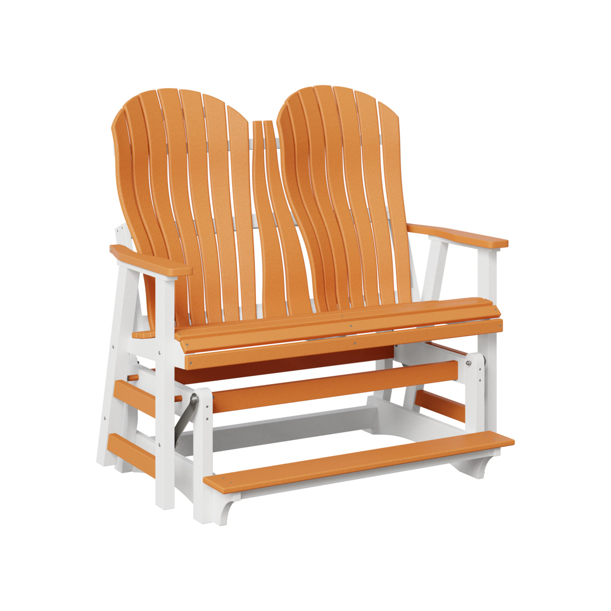 Berlin Gardens Contour Double Counter Glider with Allochrome Brackets