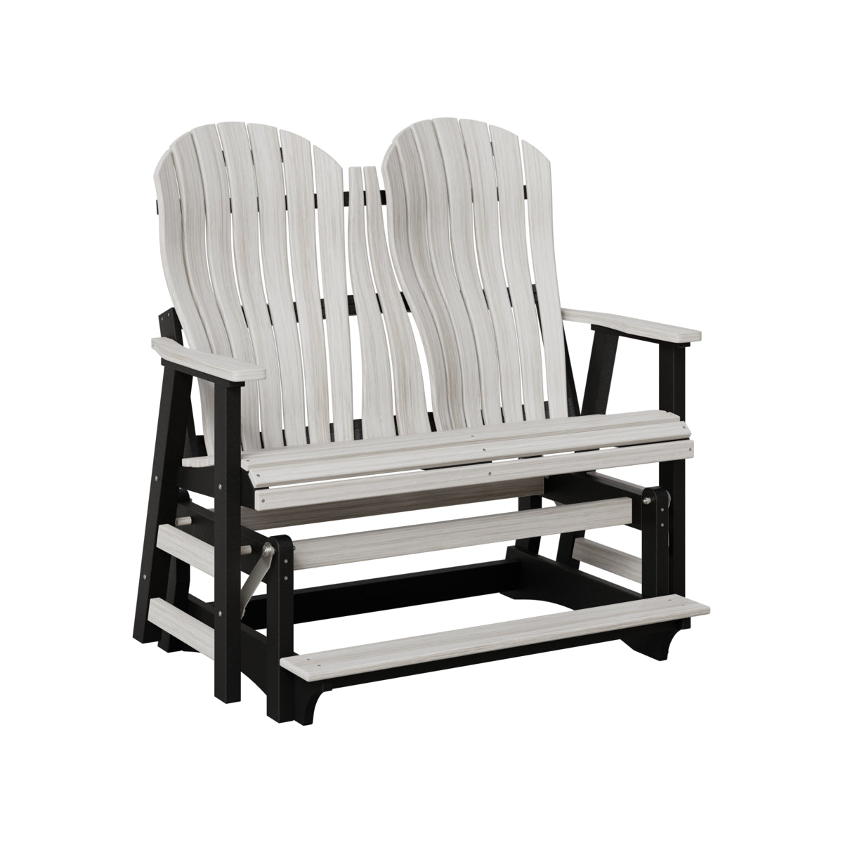 Berlin Gardens Contour Double Counter Glider with Allochrome Brackets