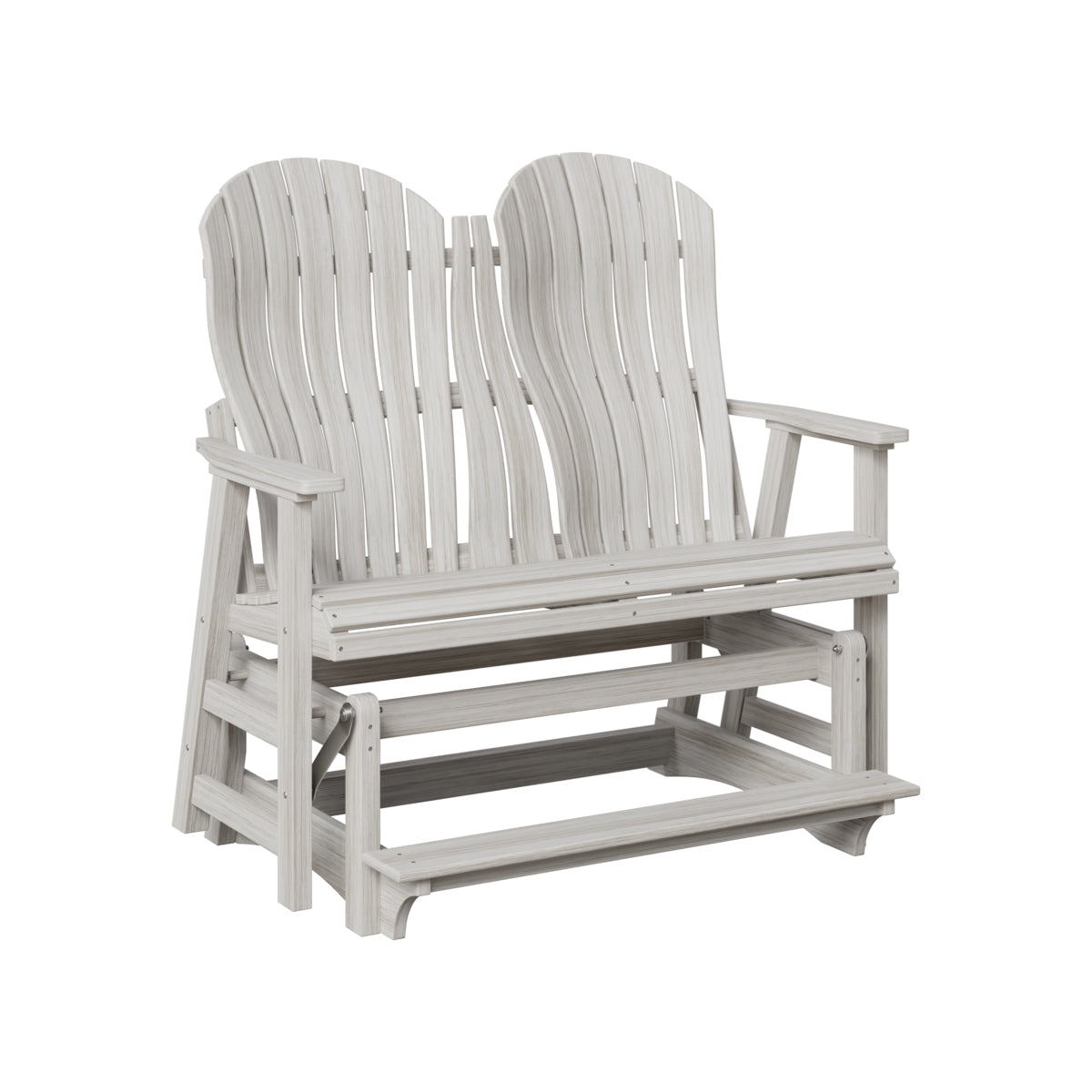 Berlin Gardens Contour Double Counter Glider with Allochrome Brackets