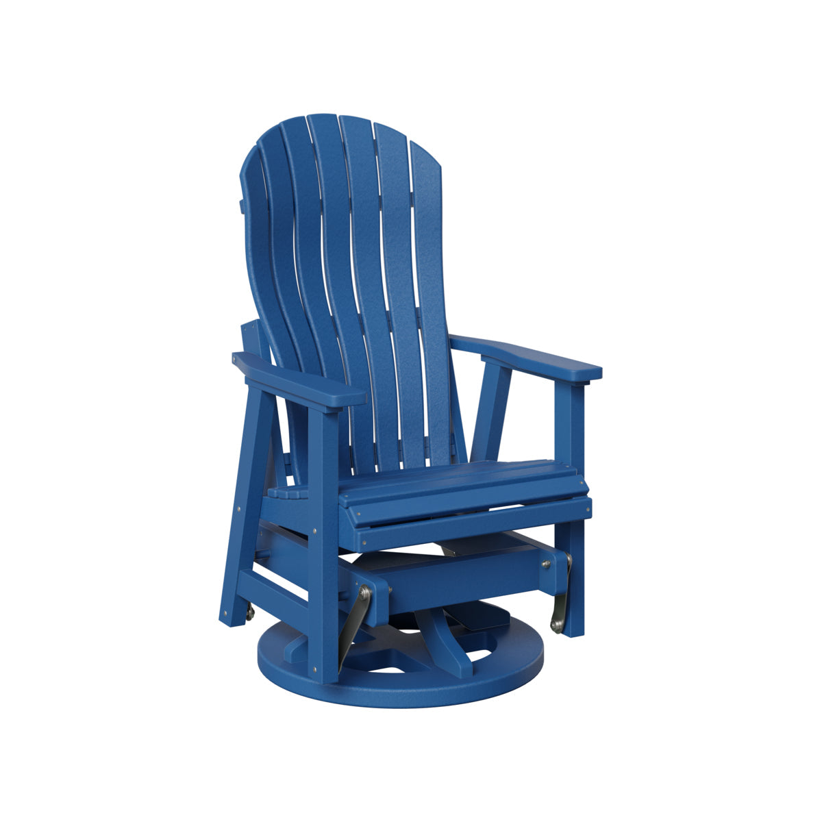 Berlin Gardens Contour Swivel Glider with Allochrome Brackets