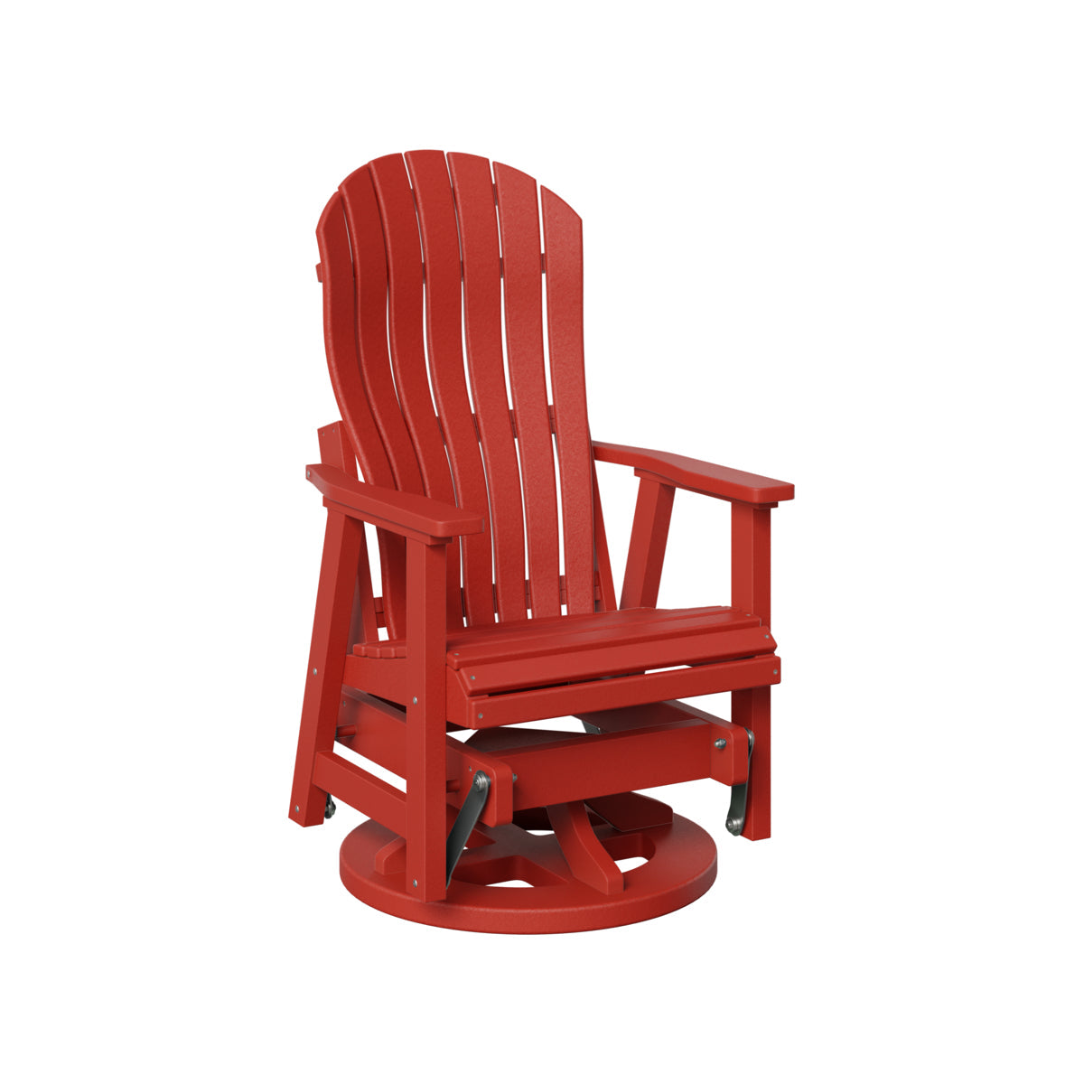 Berlin Gardens Contour Swivel Glider with Allochrome Brackets