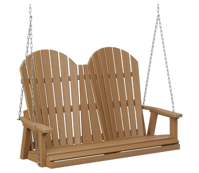 Berlin Gardens Comfo-Back Double Swing (Zinc Chains)