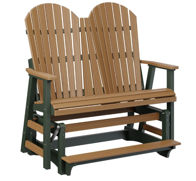 Berlin Gardens Comfo-Back Double Counter Glider with Allochrome Brackets