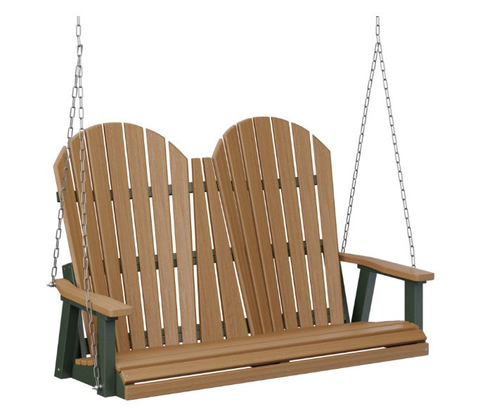 Berlin Gardens Comfo-Back Double Swing (Zinc Chains)