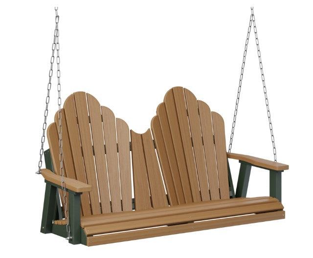 Berlin Gardens Cozi-Back Double Swing (Zinc Chains)