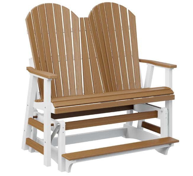 Berlin Gardens Comfo-Back Double Counter Glider with Allochrome Brackets