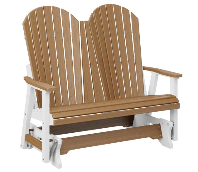 Berlin Gardens Comfo-Back Double Glider with Allochrome Brackets