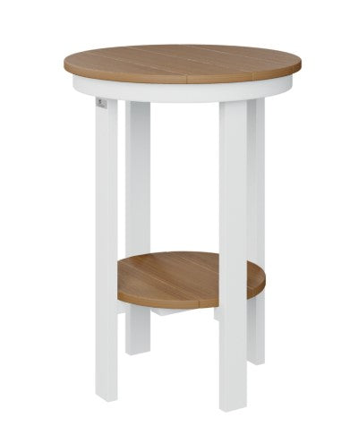 Berlin Gardens Round End Table Counter Height