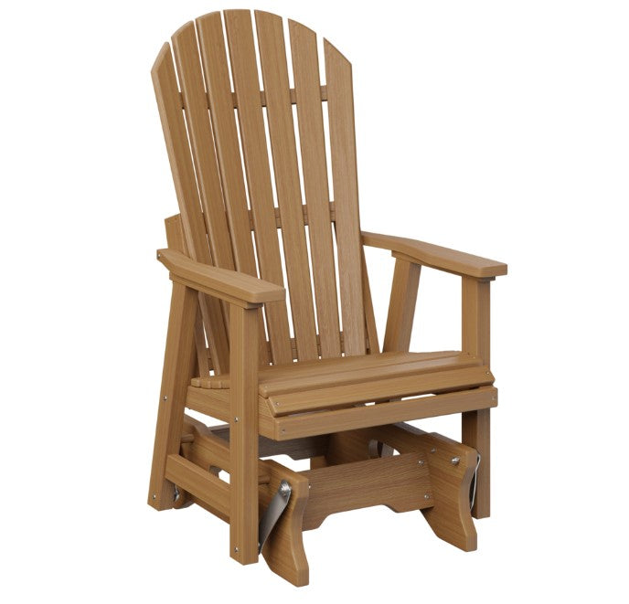 Berlin Gardens Comfo-Back Single Glider with Allochrome Brackets