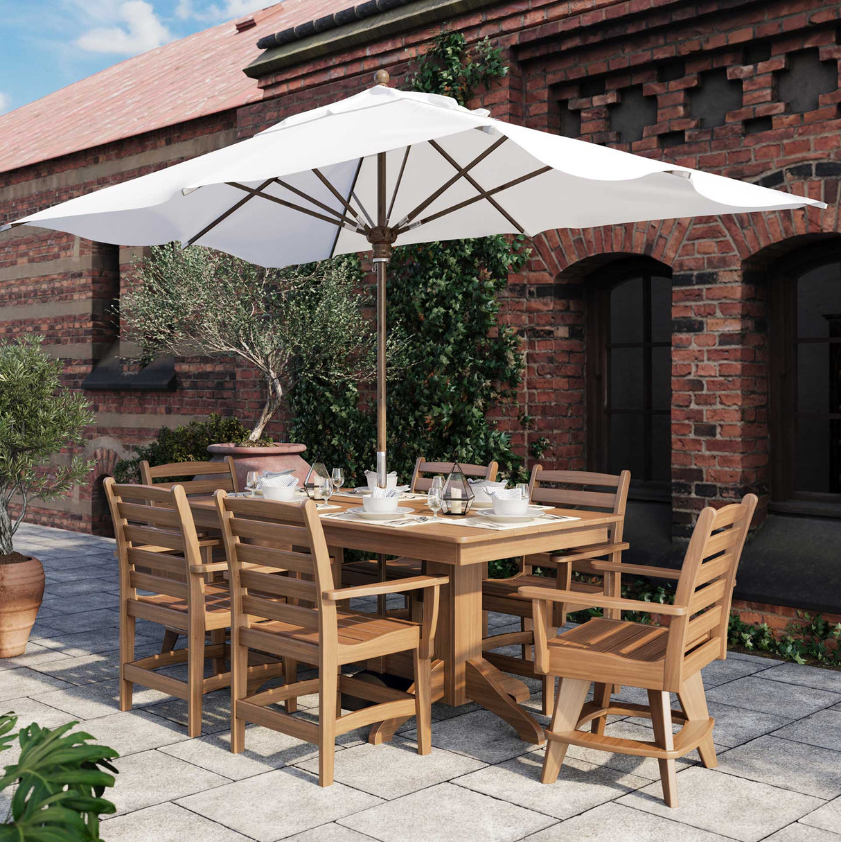 Artifex 7 Piece Newport Dining Collection