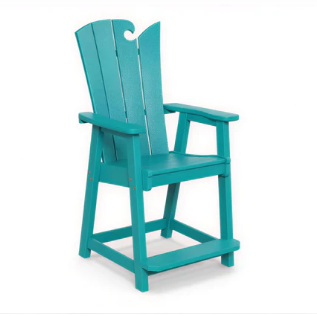 Beaver Dam OceanWavz Counter Chair