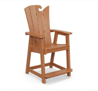 Beaver Dam OceanWavz Counter Chair