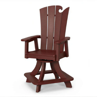Beaver Dam OceanWavz Swivel Counter Chair
