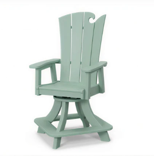 Beaver Dam OceanWavz Swivel Counter Chair