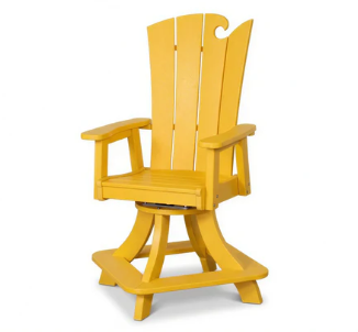 Beaver Dam OceanWavz Swivel Counter Chair
