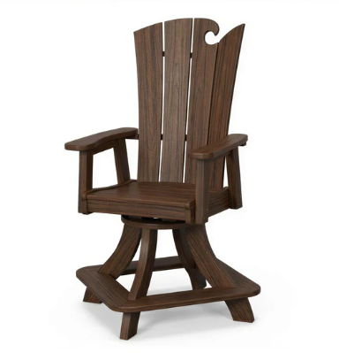 Beaver Dam OceanWavz Swivel Counter Chair