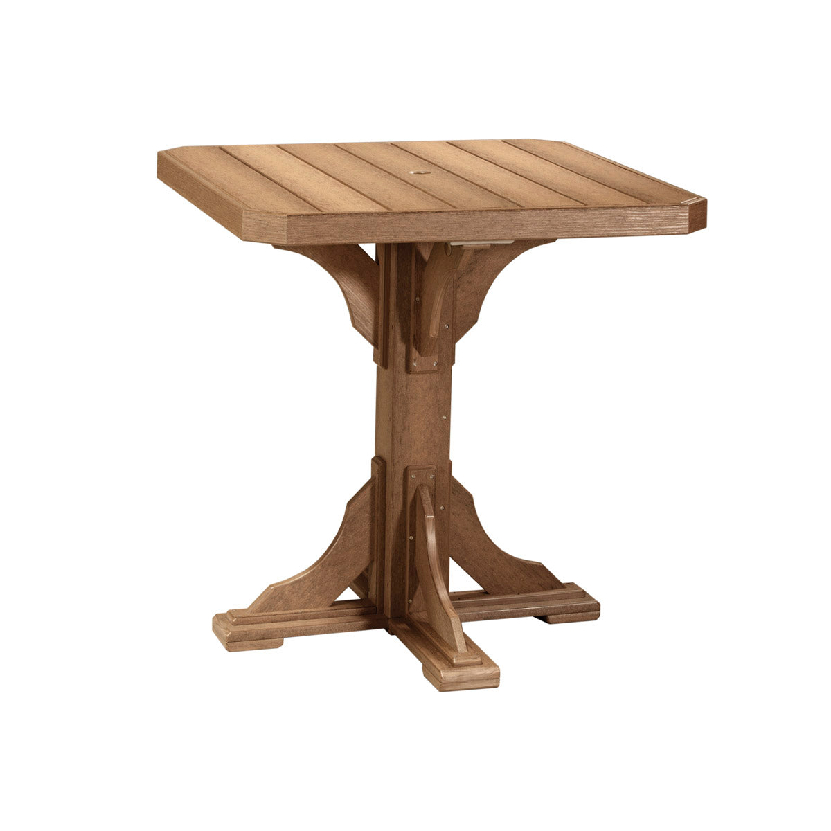 LuxCraft 41" Square Table - Bar Height