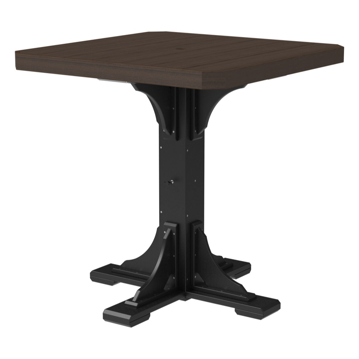 LuxCraft 41" Square Table - Dining Height