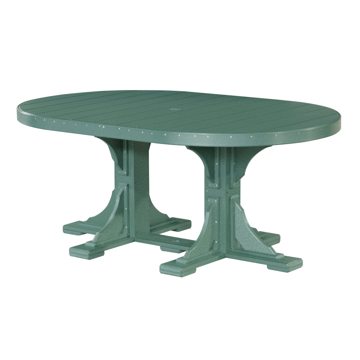 LuxCraft 4' x 6' Oval Table - Dining Height