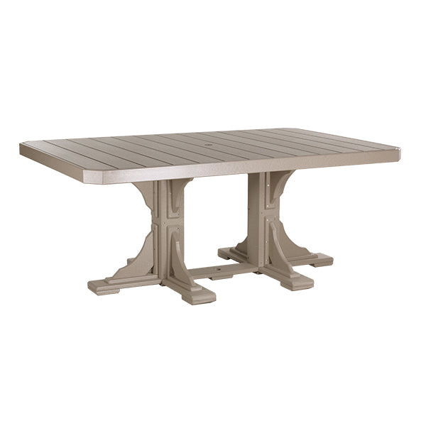 LuxCraft 4' x 6' Rectangular Table - Bar Height