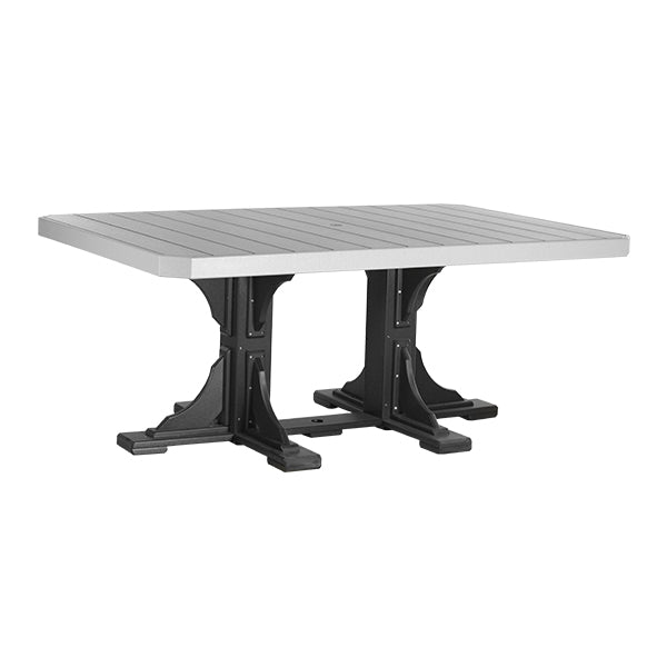 LuxCraft 4' x 6' Rectangular Table - Dining Height