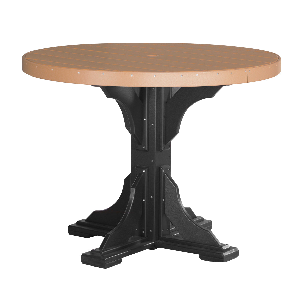 LuxCraft 4' Round Table - Bar Height