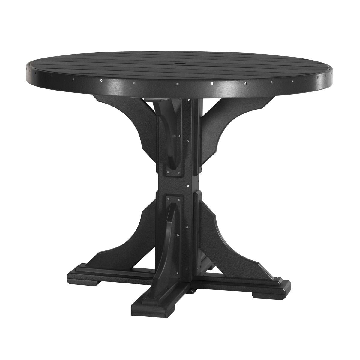 LuxCraft 4' Round Table - Counter Height