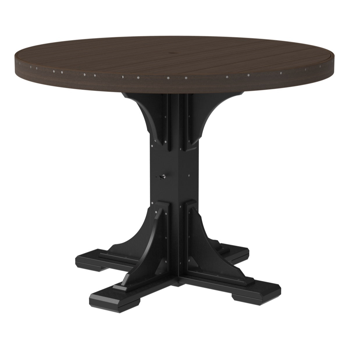 LuxCraft 4' Round Table - Counter Height