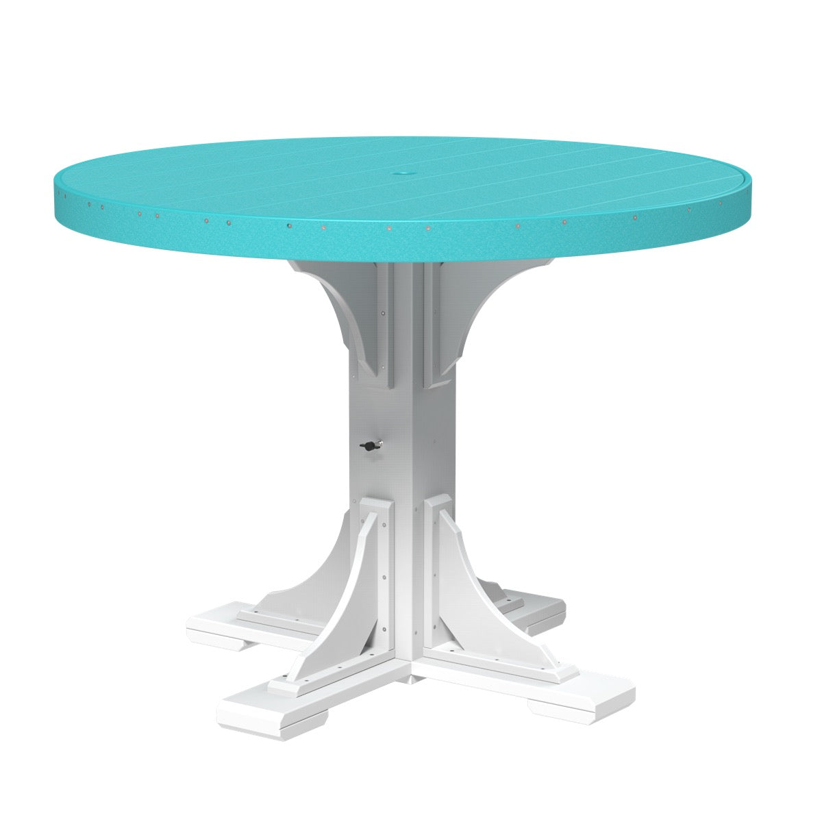 LuxCraft 4' Round Table - Dining Height