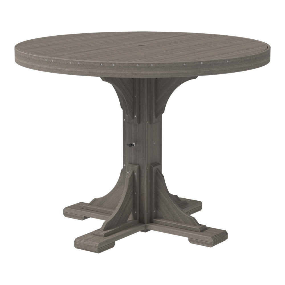LuxCraft 4' Round Table - Dining Height
