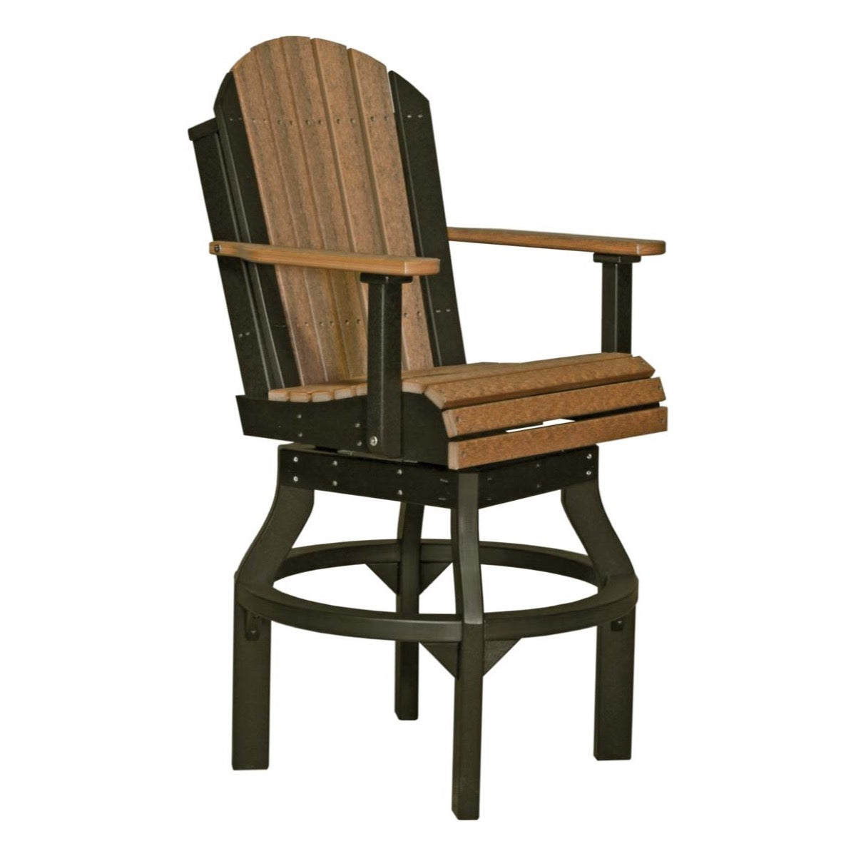 LuxCraft Adirondack Swivel Chair - Bar Height