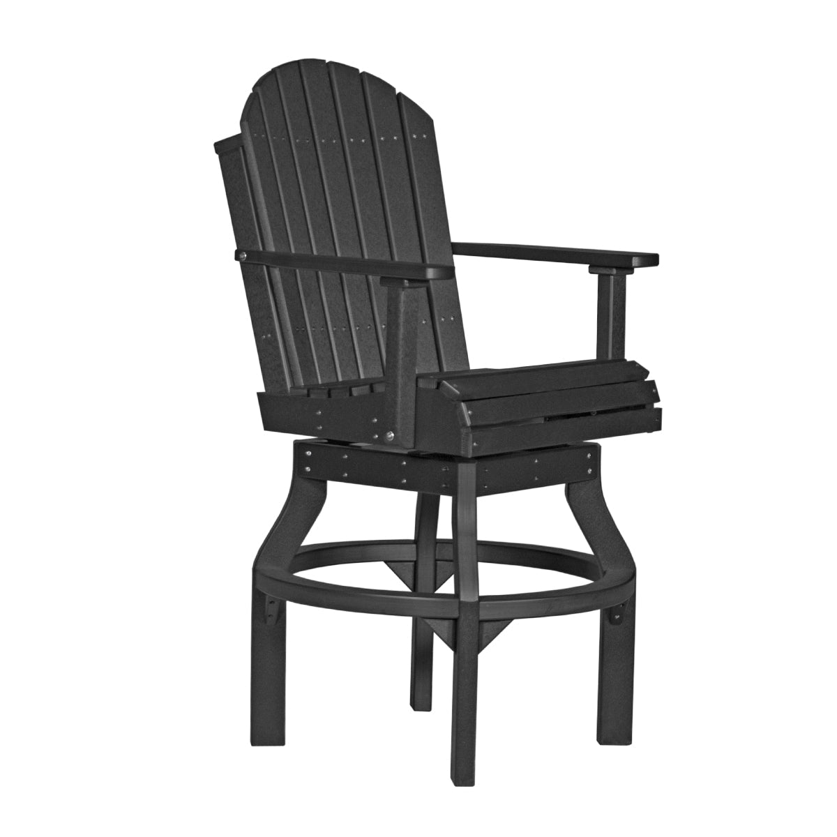 LuxCraft Adirondack Swivel Chair - Bar Height