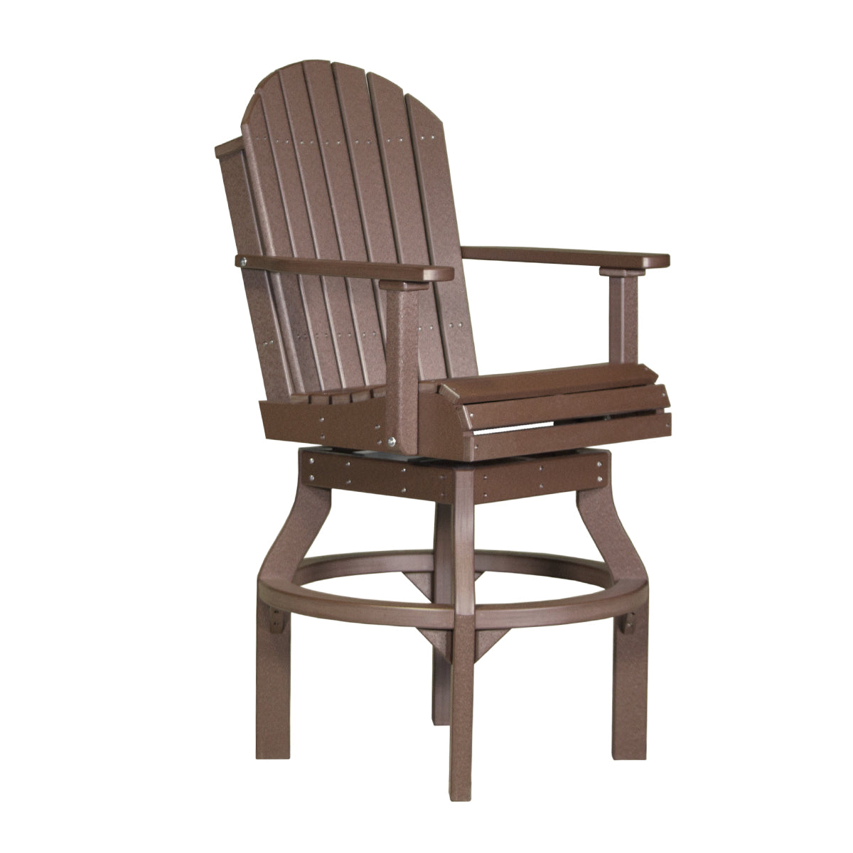 LuxCraft Adirondack Swivel Chair - Bar Height