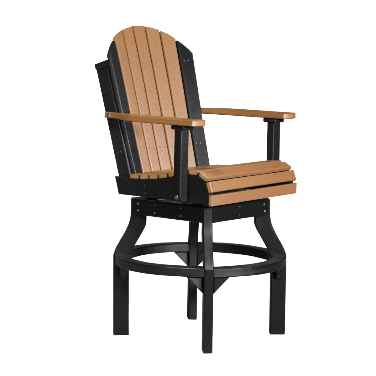 LuxCraft Adirondack Swivel Chair - Bar Height