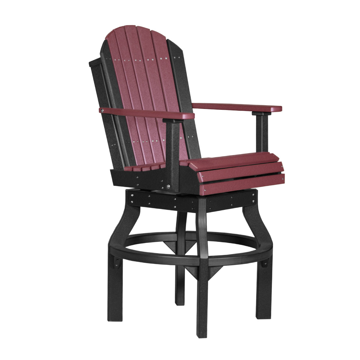 LuxCraft Adirondack Swivel Chair - Bar Height